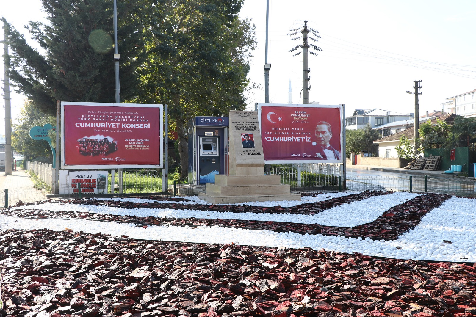 ÇİFTLİKKÖY BELEDİYESİ’NDEN ŞEHİT TALHA BAHADIR’A VEFA