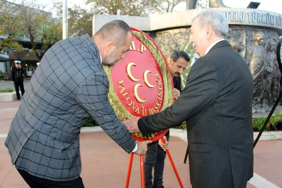 MHP Yalova Teşkilatı’ndan 10 Kasım’da Anlamlı Katılım: “Ruhun Şad Olsun Atam”