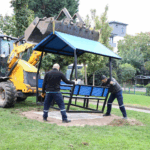 ÇİFTLİKKÖY BELEDİYESİ YENİ KENT MOBİLYALARINI DEVREYE ALIYOR