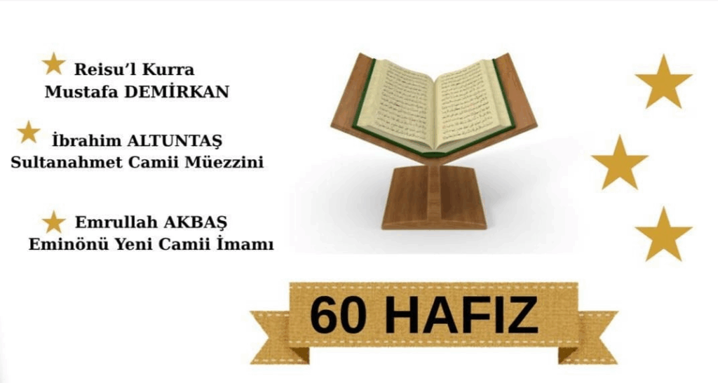Yalova’da 60 Hafız İcazet Alıyor: Kur’an Tilavetleriyle Dolup Taşacak Manevi Bir Gün
