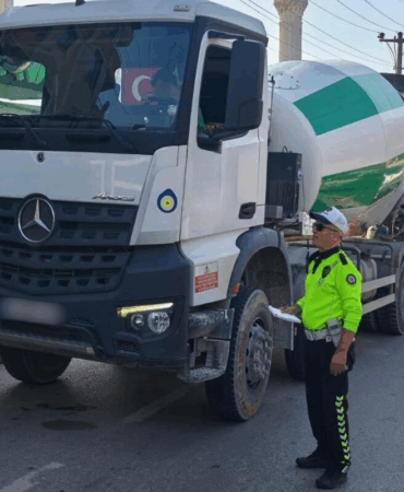 Yalova’da Transmikser Araçlarına Sıkı Denetim: 378 Araç Kontrol Edildi