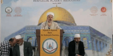 YALOVA MERKEZ CAMİİ’NDE 60 HAFIZ İÇİN COŞKULU İCAZET TÖRENİ