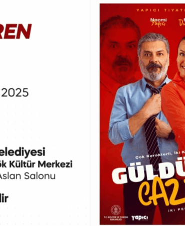 GÜLDÜREN CAZİBE’ YALOVA’DA SAHNE ALACAK