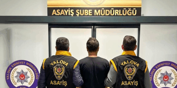Yalova Emniyeti’nden Suçlulara Geçit Yok: 18 Yıl 10 Ay Kesinleşmiş Hapis Cezası Bulunan Firari Yakalandı