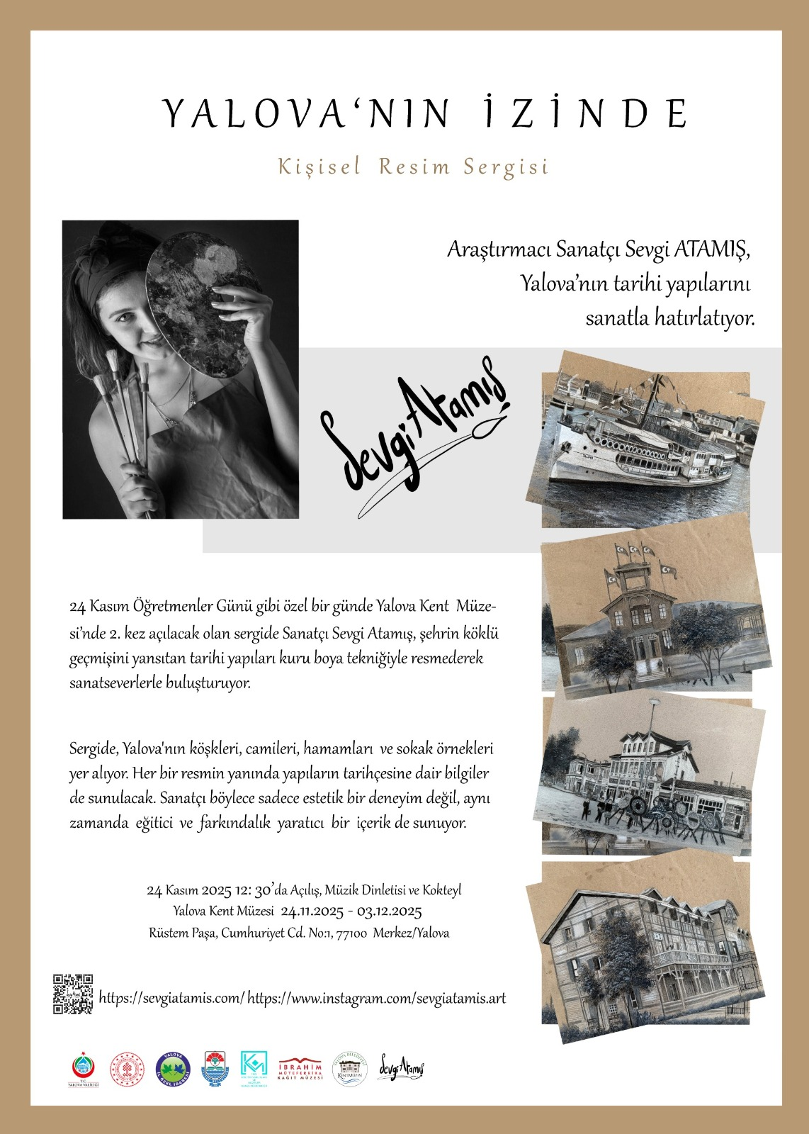 “Yalova’nın İzinde” Sergisi 2. Kez Açılıyor!