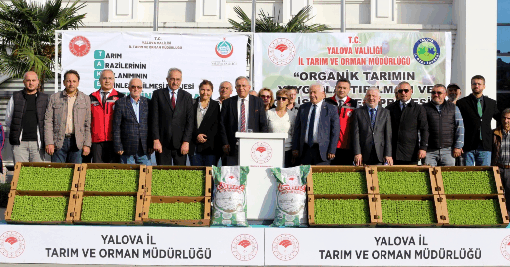 Yalova’da Çiftçiye Büyük Destek: 35 Üreticiye Organik Gübre, 27 Üreticiye 359 Bin Kıvırcık Fidesi Dağıtıldı