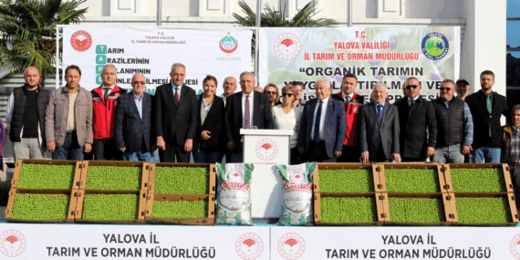 Yalova’da Çiftçiye Büyük Destek: 35 Üreticiye Organik Gübre, 27 Üreticiye 359 Bin Kıvırcık Fidesi Dağıtıldı