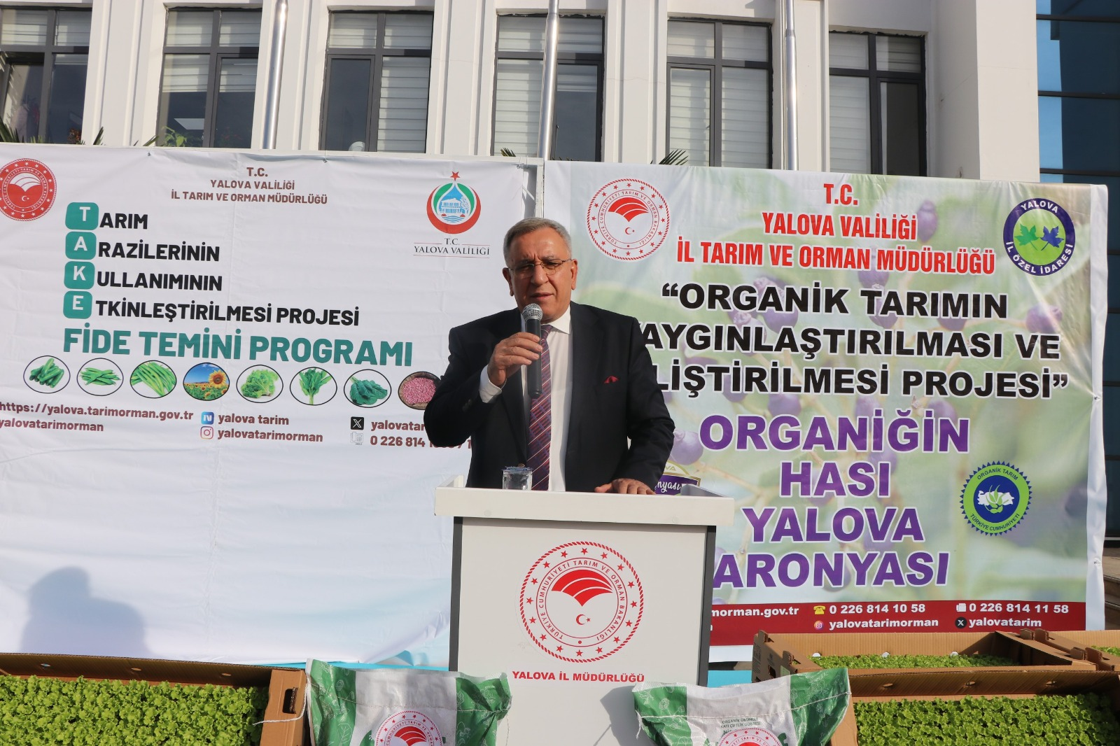 Yalova’da Çiftçiye Büyük Destek: 35 Üreticiye Organik Gübre, 27 Üreticiye 359 Bin Kıvırcık Fidesi Dağıtıldı