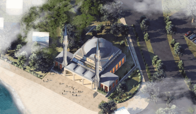 TUNA CAMİİ’NDE İNŞAAT HIZ KESMİYOR: KABA İNŞAAT %70 TAMAMLANDI 1 Tuna Camii İnşaatında Son Durum: Yüzde 70 Tamamlandı