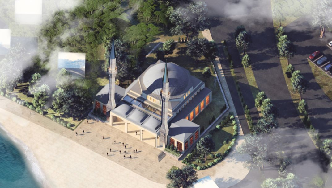 Tuna Camii İnşaatında Son Durum: Yüzde 70 Tamamlandı