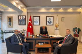 Atakent Hastanesi Yönetiminden AK Parti İl Başkanı Umut Güçlü’ye Ziyaret