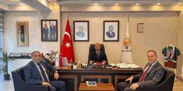 Atakent Hastanesi Yönetiminden AK Parti İl Başkanı Umut Güçlü’ye Ziyaret