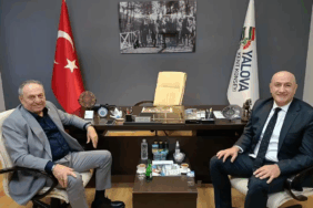 Marmara Gaz Yalova İl Müdürü Fatih Er’den Kent Konseyi Başkanı Kenan Engin’e Ziyaret