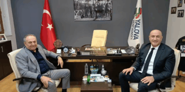 Marmara Gaz Yalova İl Müdürü Fatih Er’den Kent Konseyi Başkanı Kenan Engin’e Ziyaret