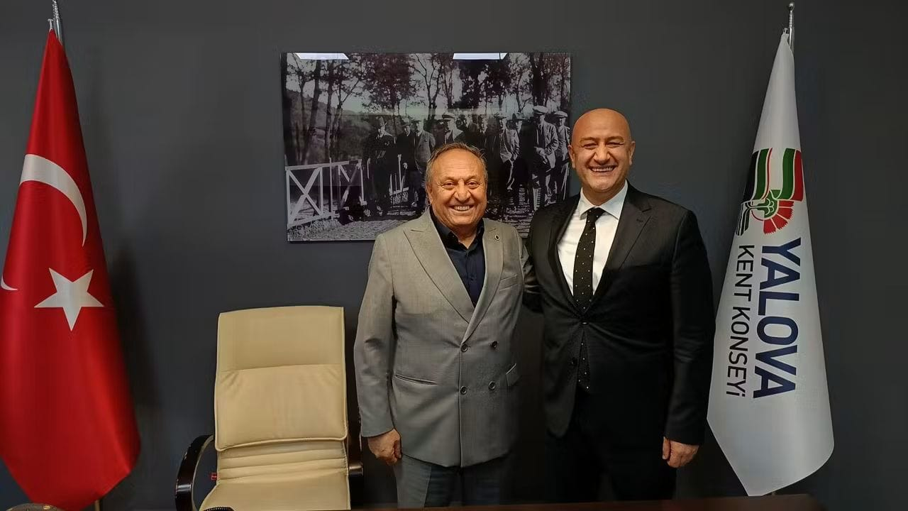 Marmara Gaz Yalova İl Müdürü Fatih Er’den Kent Konseyi Başkanı Kenan Engin’e Ziyaret