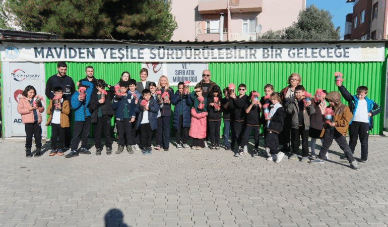 ÇİFTLİKKÖY’DE ÖĞRENCİLERDEN EKOLOJİ ATÖLYESİ