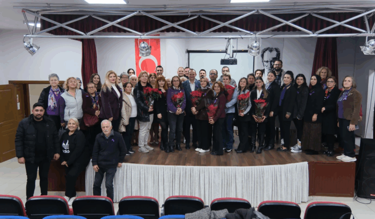 ÇİFTLİKKÖY, ‘KADINA YÖNELİK ŞİDDETE HAYIR’ DEDİ
