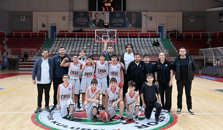 POTADA ÇİFTLİKKÖY U-14’LERİ ŞAMATA’YI DEVİRDİ (79-54)