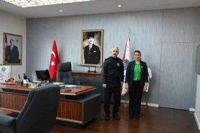 Altınova Belediye Başkanı Yasemin Fazlaca’dan Emniyet Müdürü Ümit Bitirik’e Ziyaret