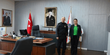 Altınova Belediye Başkanı Yasemin Fazlaca’dan Emniyet Müdürü Ümit Bitirik’e Ziyaret