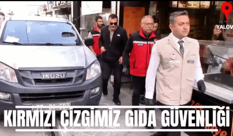 Yalova’da Gıda Denetimleri: 7 İşletmeye Yasal İşlem, 78 Kilo Uygunsuz Et İmha Edildi