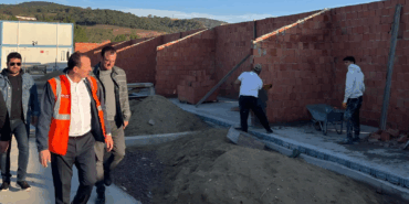 BAŞKAN YELE, YENİ HAYVAN BAKIMEVİ ÇALIŞMALARININ 2. ETABINI DENETLEDİ