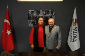 Kent Konseyi Başkanı Kenan Engin’den Osman Tanburacı’ya Ziyaret Kabulü