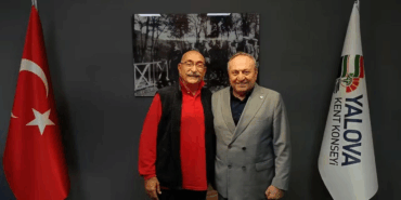 Kent Konseyi Başkanı Kenan Engin’den Osman Tanburacı’ya Ziyaret Kabulü