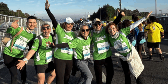 Refika Birgül ve Ekibi İstanbul Maratonu’nda Doğa İçin Koştu: “Daha Yanmadan” Projesine Destek
