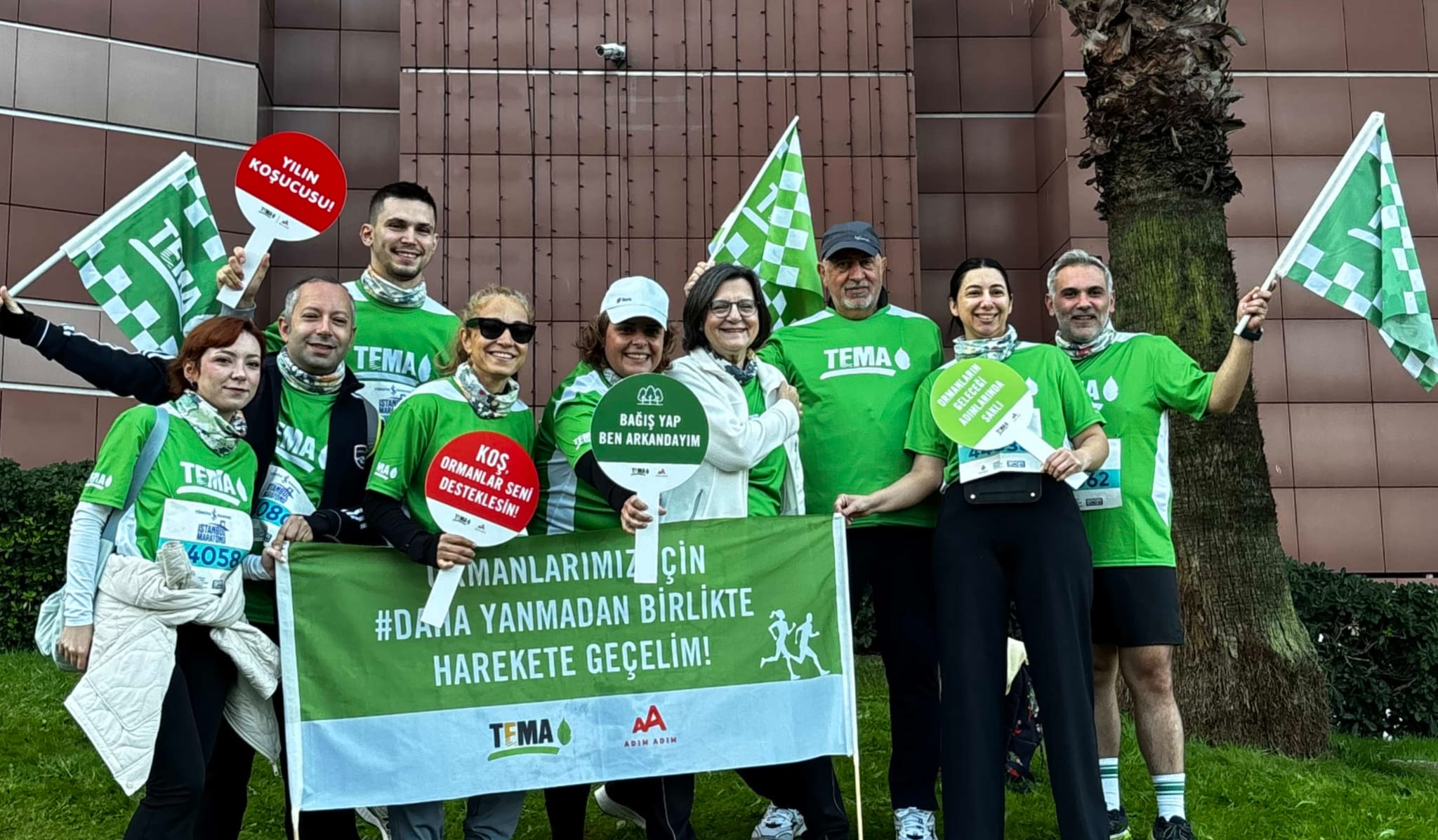Refika Birgül ve Ekibi İstanbul Maratonu’nda Doğa İçin Koştu: “Daha Yanmadan” Projesine Destek 4 Refika Birgül ve Ekibi İstanbul Maratonu’nda Doğa İçin Koştu: “Daha Yanmadan” Projesine Destek