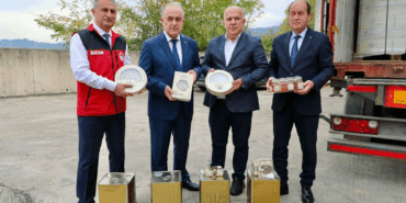 ORDU’DAN İNGİLTERE’YE 8 TON 827 KİLOLUK BAL İHRACATI