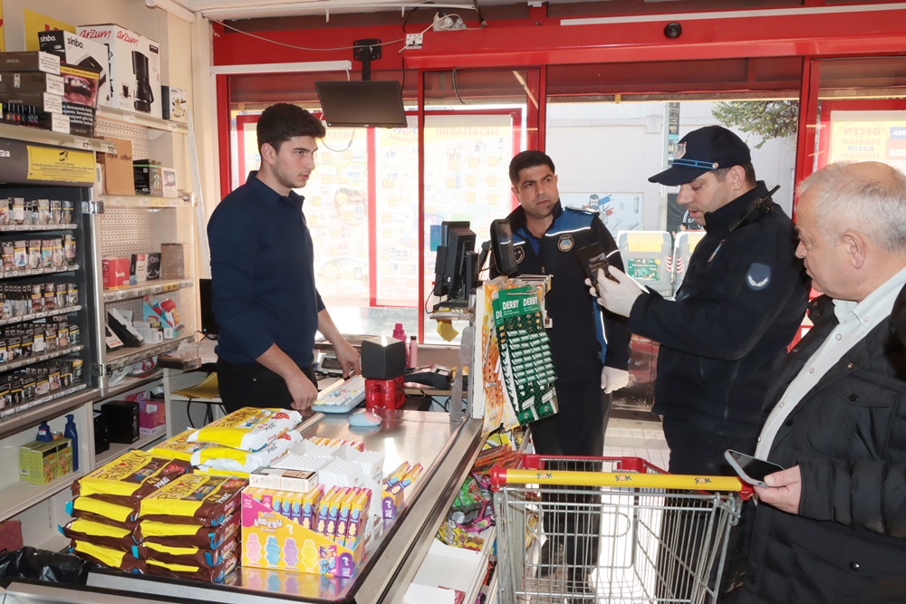 DENETİMLERDE SKT GEÇMİŞ ÜRÜNLER TESPİT EDİLDİ