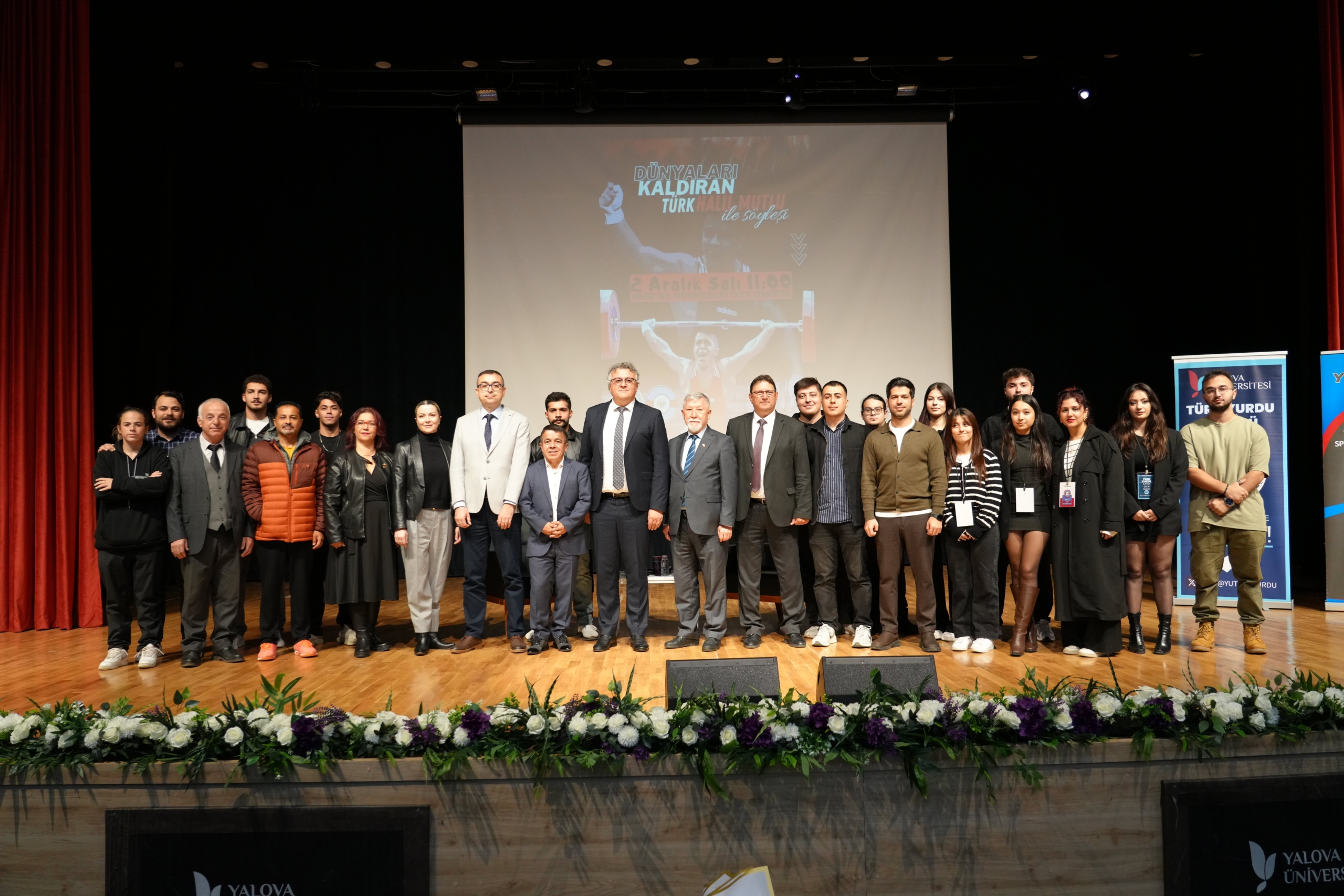 OLİMPİYAT ŞAMPİYONU HALİL MUTLU YALOVA’DA ÖĞRENCİLERLE BULUŞTU