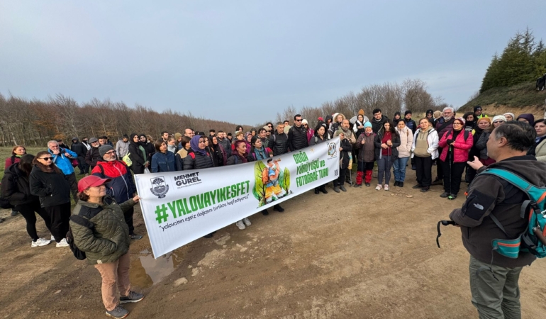 YALOVA BELEDİYESİ’NDEN DOĞASEVERLERE ELMALIK ROTASI  