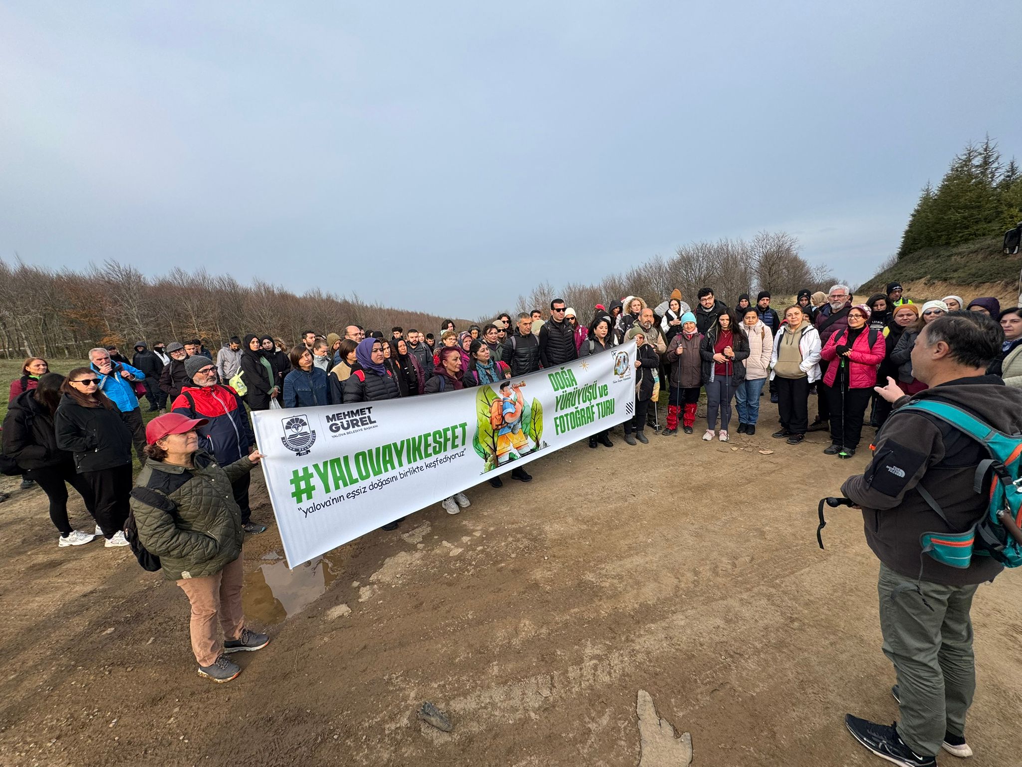 YALOVA BELEDİYESİ’NDEN DOĞASEVERLERE ELMALIK ROTASI  