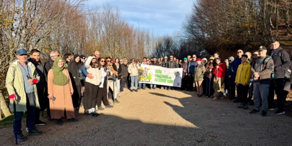 DOĞA YÜRÜYÜŞÜ DOĞA TUTKUNLARINI BULUŞTURDU  