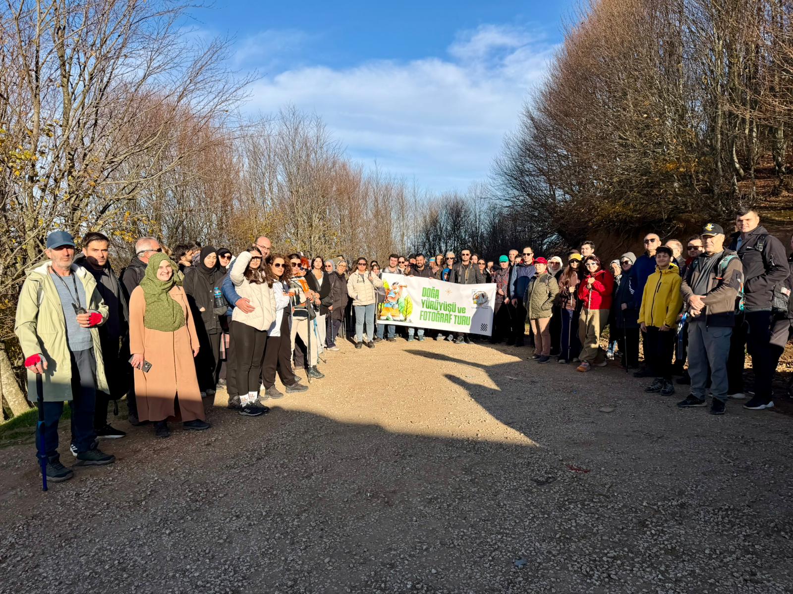 DOĞA YÜRÜYÜŞÜ DOĞA TUTKUNLARINI BULUŞTURDU  