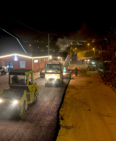 EKİPLERDEN GECE MESAİSİ MKP’DE ÇALIŞMALAR ARALIKSIZ SÜRÜYOR