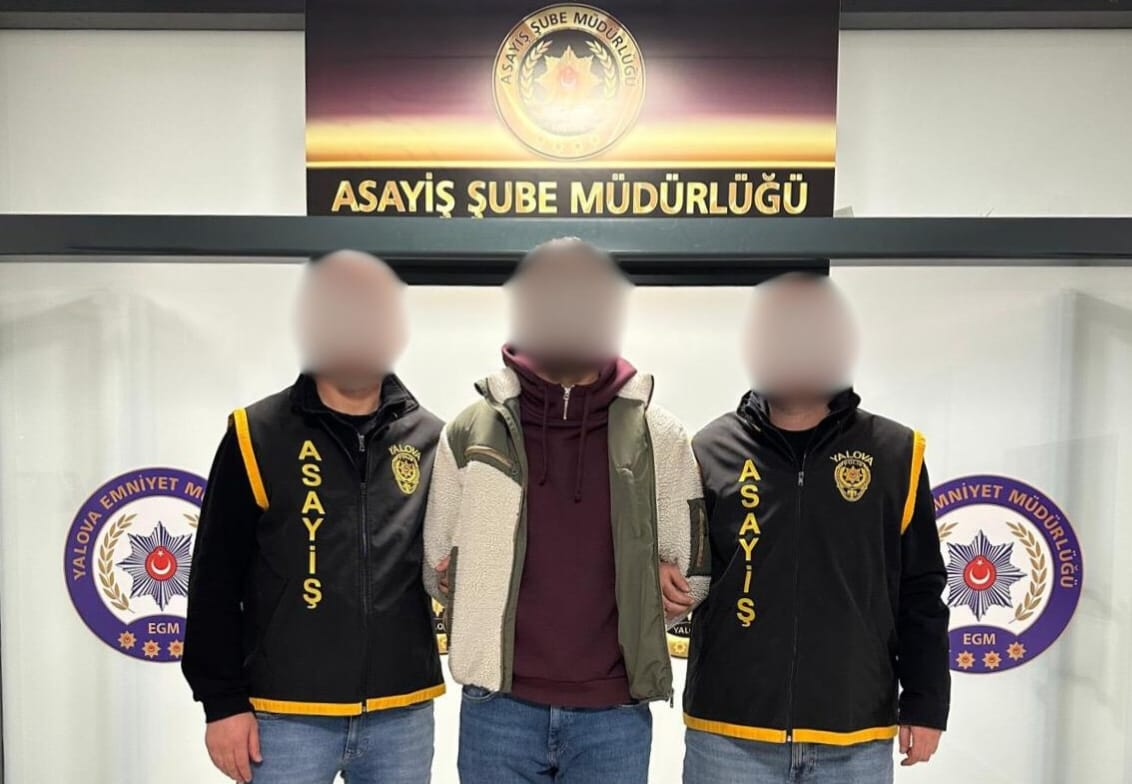 YALOVA’DA 7 YILDIR ARANAN HÜKÜMLÜ OPERASYONLA YAKALANDI