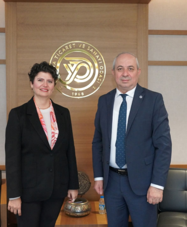 Yalova TSO’da Önemli Konuklar: AKSA Akrilik ve Akkök Holding Yönetimi Odayı Ziyaret Etti