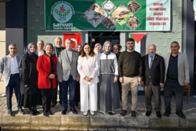 MHP İl Başkanı Güldoğan ve Protokol, Siirt Vakfı’nın Gazze Kermesine Katıldı