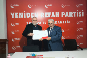 Cengiz Çetin Yeniden Refah Partisi Yalova İl Başkan Yardımcılığı Görevine Yeniden Getirildi