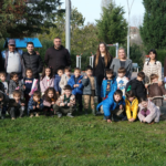 ÇİFTLİKKÖY’DE MİNİK ELLER FİDANLARI YEŞERTİYOR