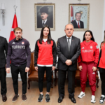 Ordu Valisi Muammer Erol Milli Sporcuları Makamında Ağırladı