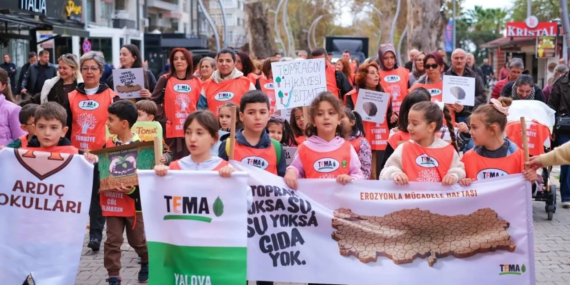 YALOVA’DA TEMA VAKFI’NDAN ERZYONLA MÜCADELE MESAJI: “TOPRAK YOKSA SU, SU YOKSA GIDA YOK”