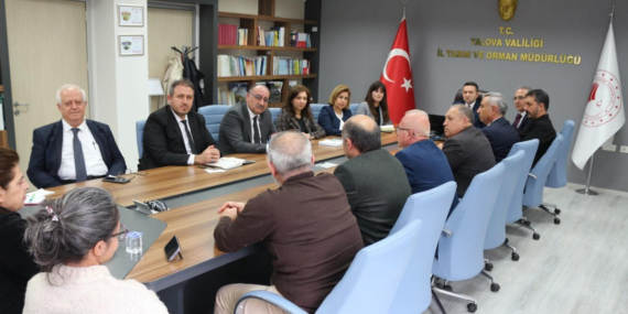 YALOVA TARIM VE ORMAN İL MÜDÜRLÜĞÜNDE 2025 DEĞERLENDİRMESİ VE 2026 PLANLAMASI MASAYA YATIRILDI