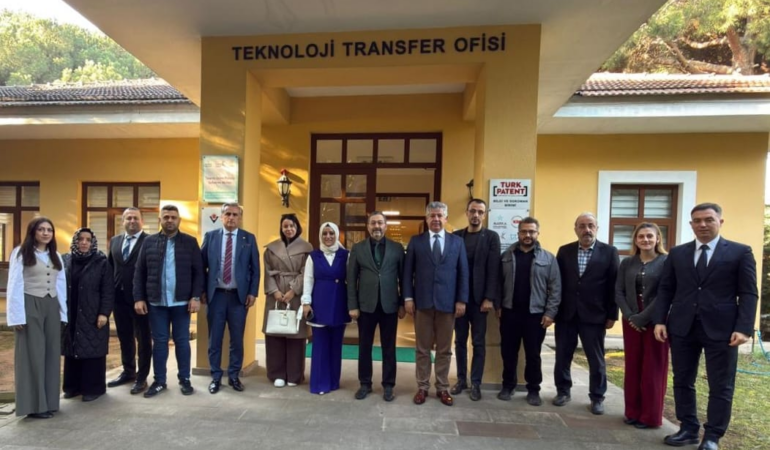 SANTEK Heyetinden Üniversite ve Sanayiye Yoğun Çalışma Trafiği: İş Birliği Adımları Hızlanıyor