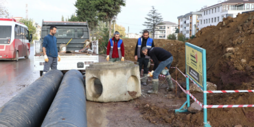 ÇİFTLİKKÖY BELEDİYESİ’NDEN OKULLAR BÖLGESİNE ALTYAPI TAKVİYESİ