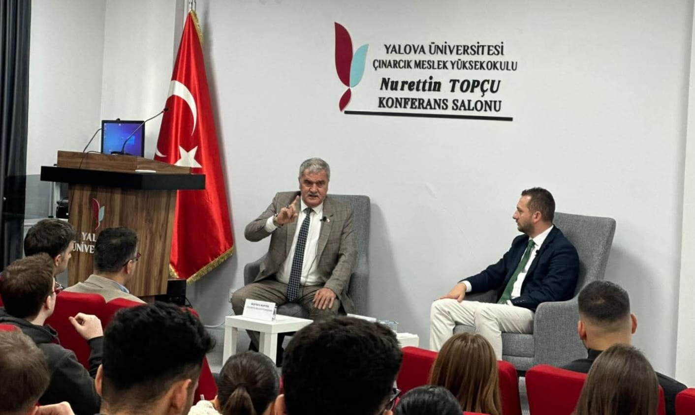Teşvikiye Belediye Başkanı Mustafa Nurten, Yalova Üniversitesi’nde “Çarşamba Sohbetleri”nin Konuğu Oldu