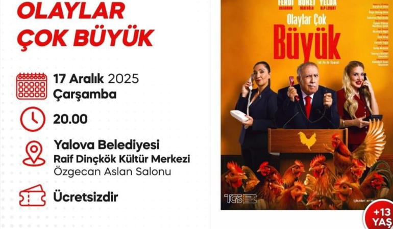 ‘OLAYLAR ÇOK BÜYÜK’ SANATSEVERLERLE BULUŞUYOR
